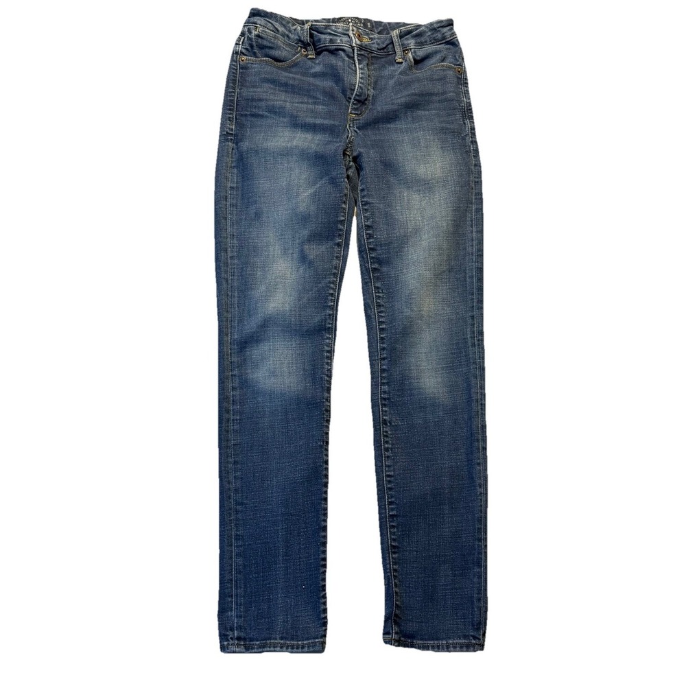 Lucky Brand Slim Jeans Womens 2/26 Blue Medium Wash Stretch Skinny Denim Pants